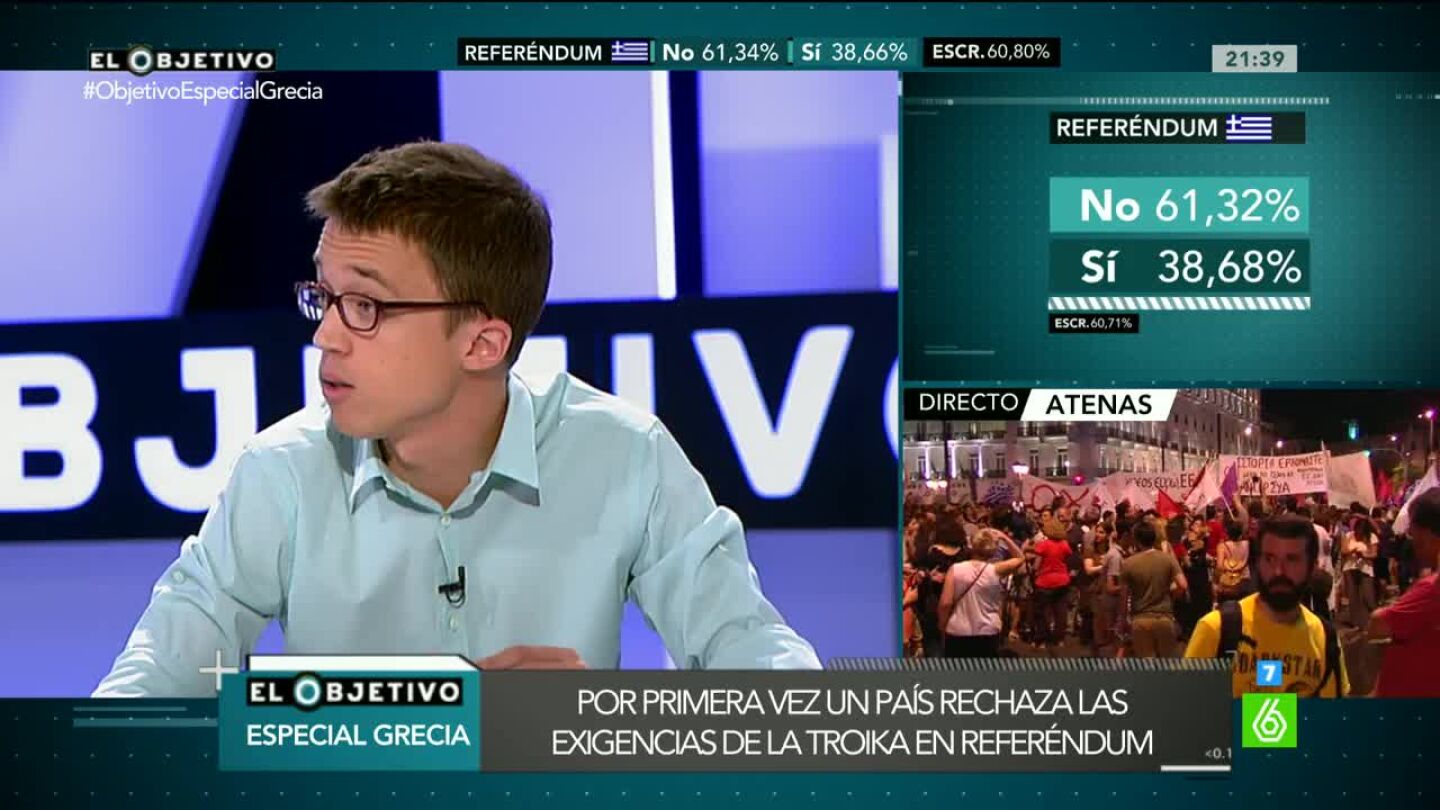 &Iacute;&ntilde;igo Errej&oacute;n en 'El Objetivo'