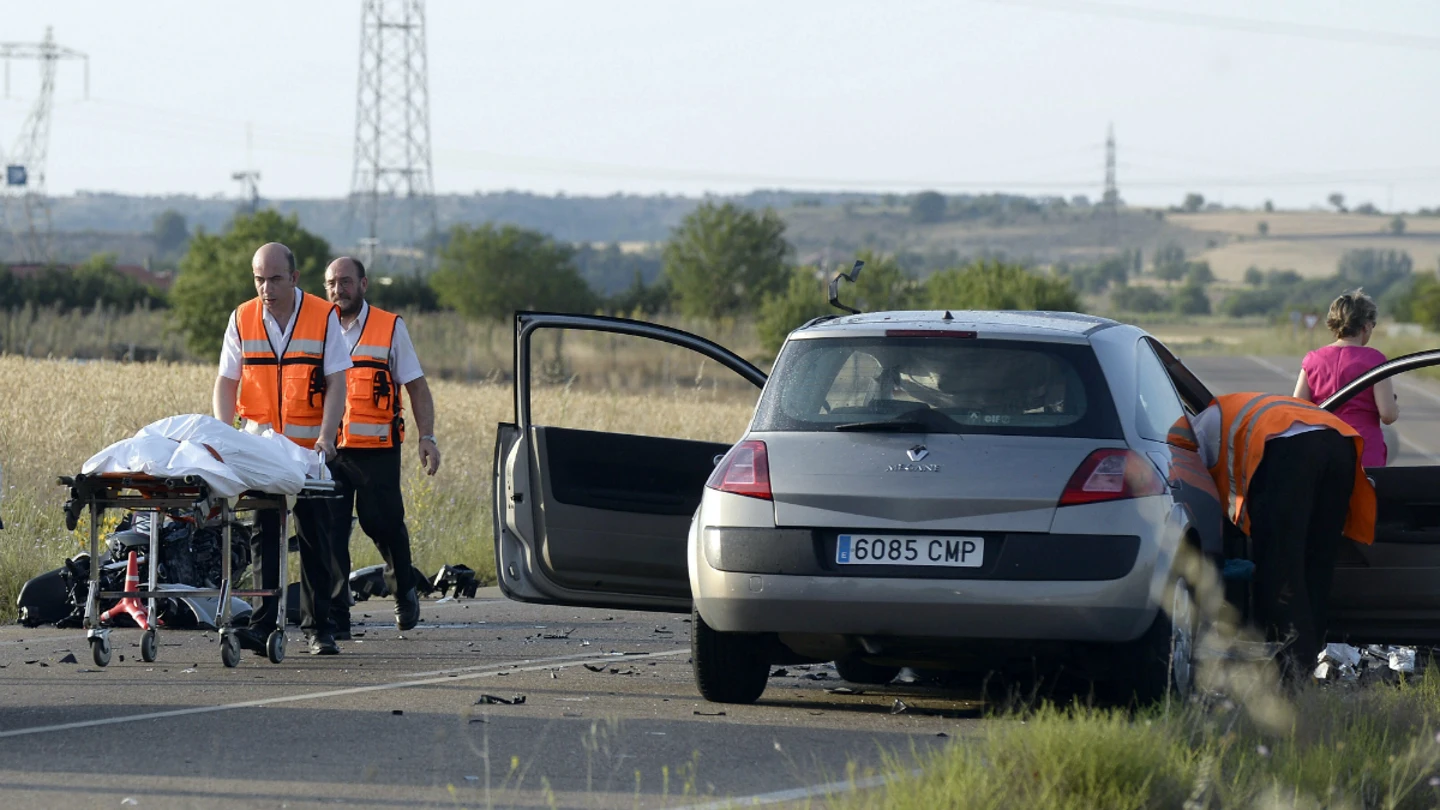 Accidente de tráfico en España Accidente de tráfico en España