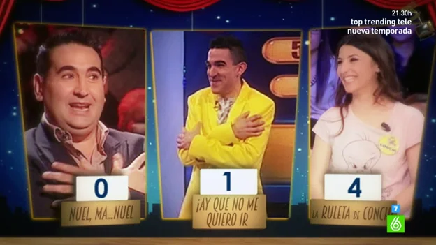 Finalistas al 'Mejor concurshowman del año'