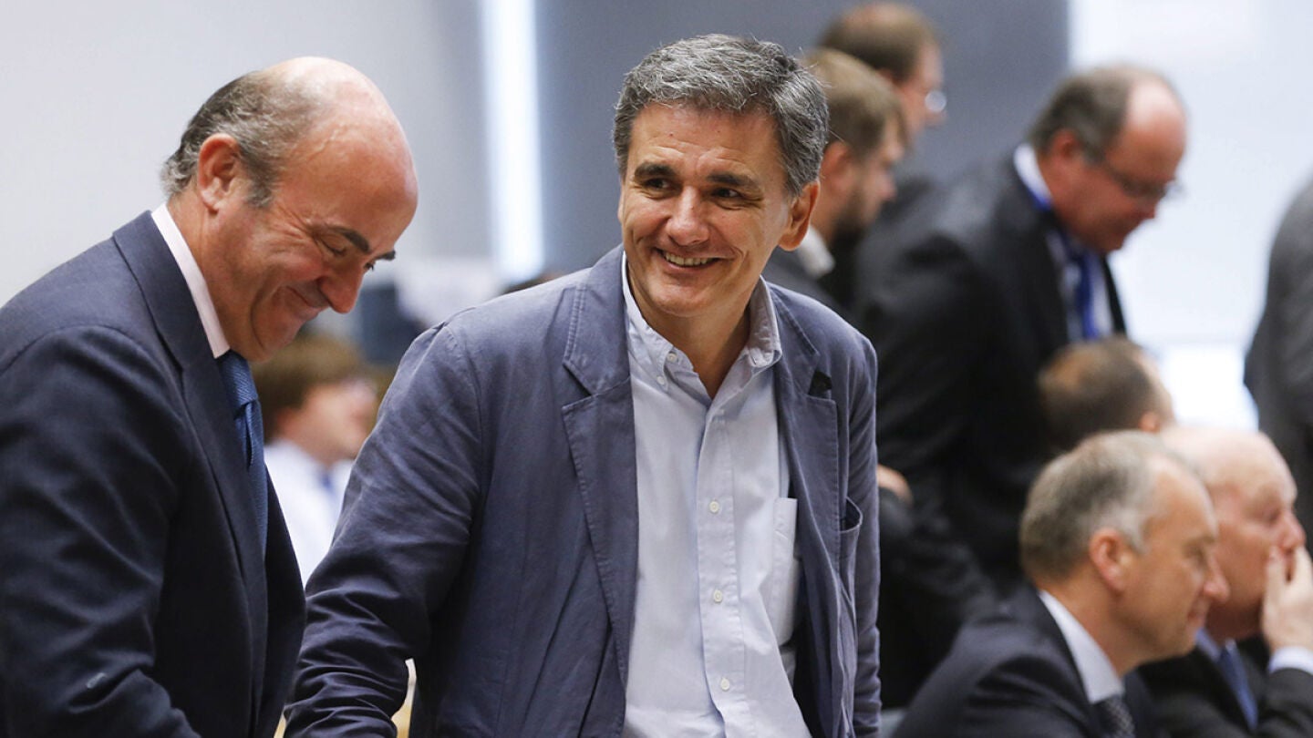 Euclides Tsakalotos, ministro griego de Econom&iacute;a