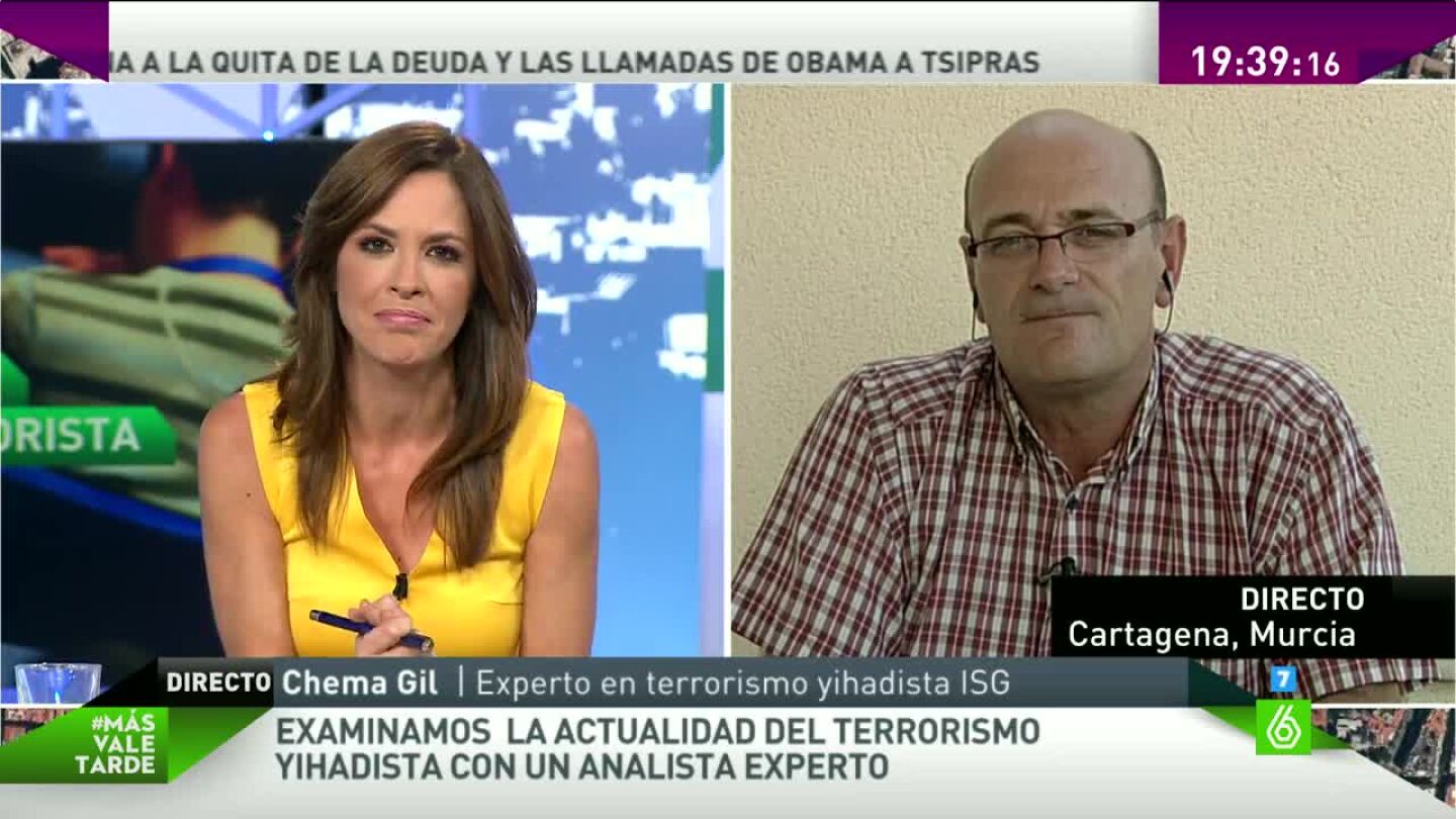 Chema Gil, experto en terrorismo yihadista