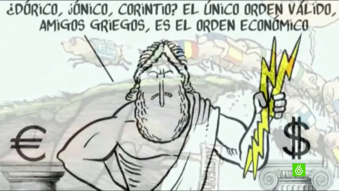 Los viñetistas aprovechan la crisis griega para plasmar su sátira en una viñeta Los viñetistas aprovechan la crisis griega para plasmar su sátira en una viñeta