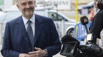 El comisario europeo de Economía y Asuntos Financieros, el galo Pierre Moscovici