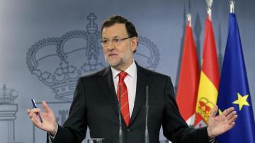 Mariano Rajoy comparece en rueda de prensa.