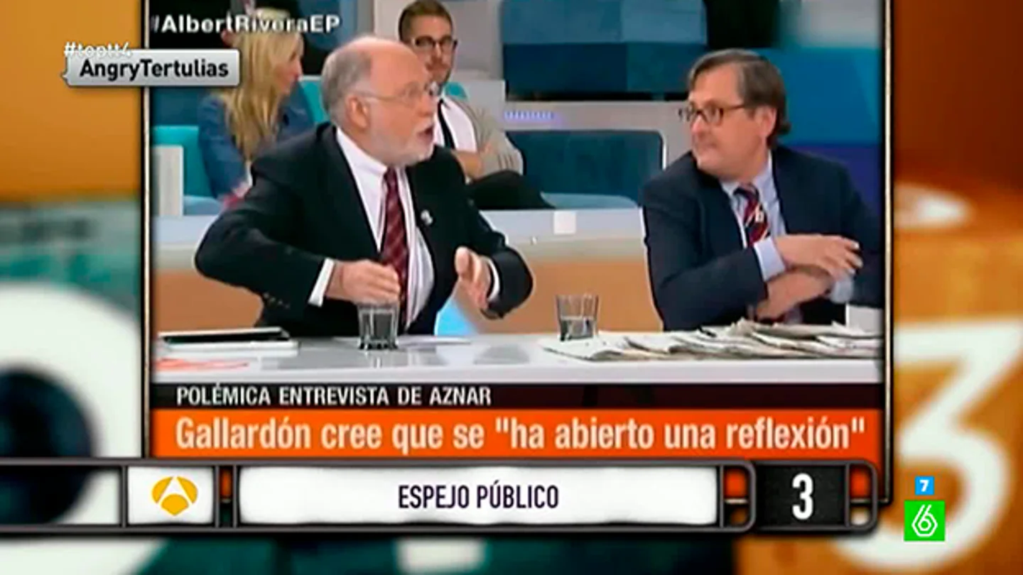 Ernesto Ekaizer, a Francisco Marhuenda: "Tú eres un mentiroso" Ernesto Ekaizer, a Francisco Marhuenda: "Tú eres un mentiroso"