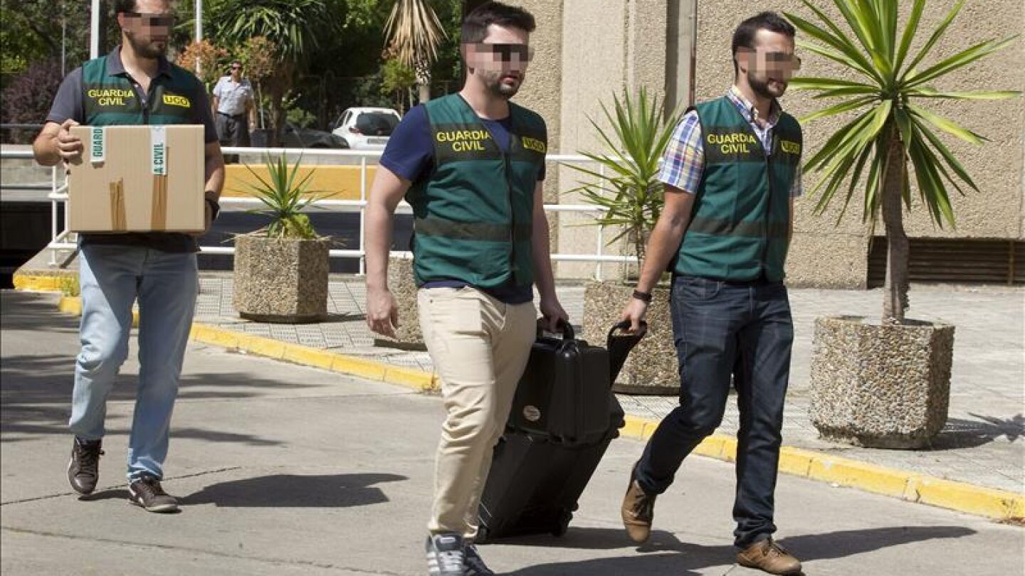 La UCO registra el instituto de formaci&oacute;n de UGT por el caso de las facturas falsas
