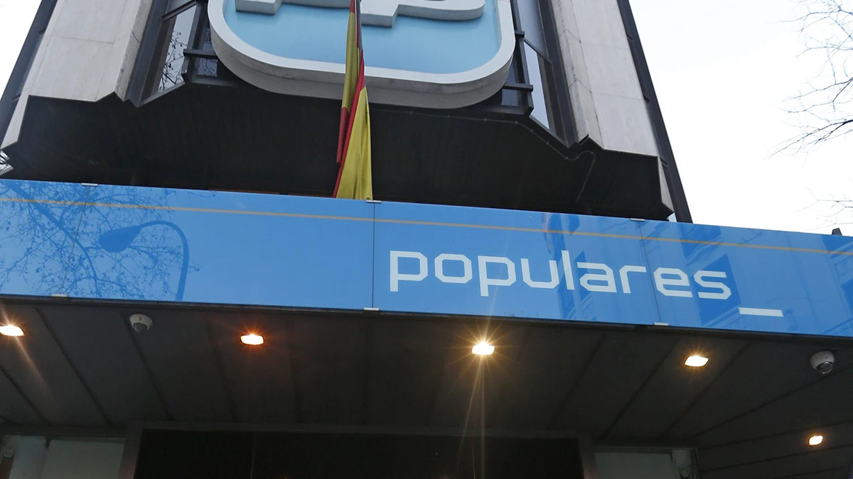 La sede del PP La sede del PP