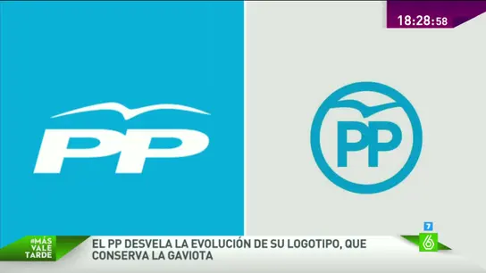 La evolución del logo del PP La evolución del logo del PP