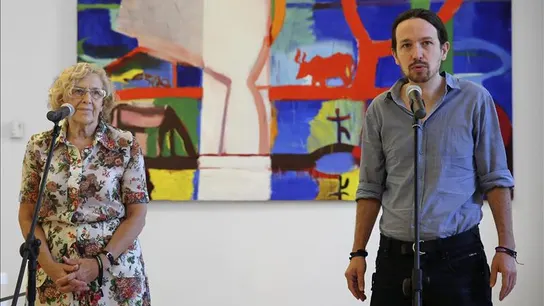 Pablo Iglesias se desmarca de 'Ahora en Común' Pablo Iglesias se desmarca de 'Ahora en Común'