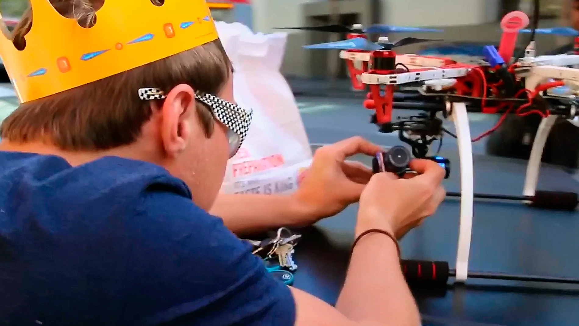 Un experimento usa drones para repartir comida en San Francisco