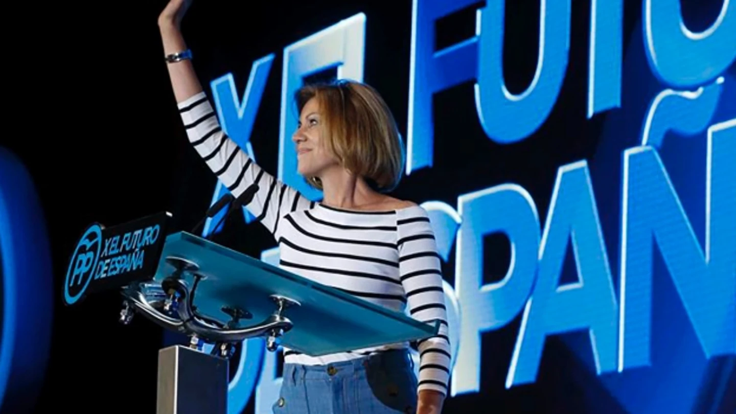 Cospedal: "Es momento de dar más peso a militantes PP para elegir a sus cargos" Cospedal: "Es momento de dar más peso a militantes PP para elegir a sus cargos"