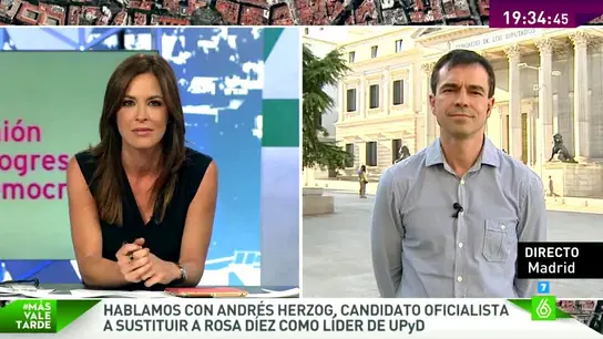 Andrés Herzog: "En upYd no sobra absolutamente nadie, y no podemos renunciar a nuestros talentos" Andrés Herzog: "En upYd no sobra absolutamente nadie, y no podemos renunciar a nuestros talentos"