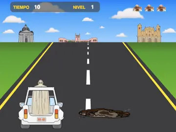 Captura del juego 'Papa road' Captura del juego 'Papa road'