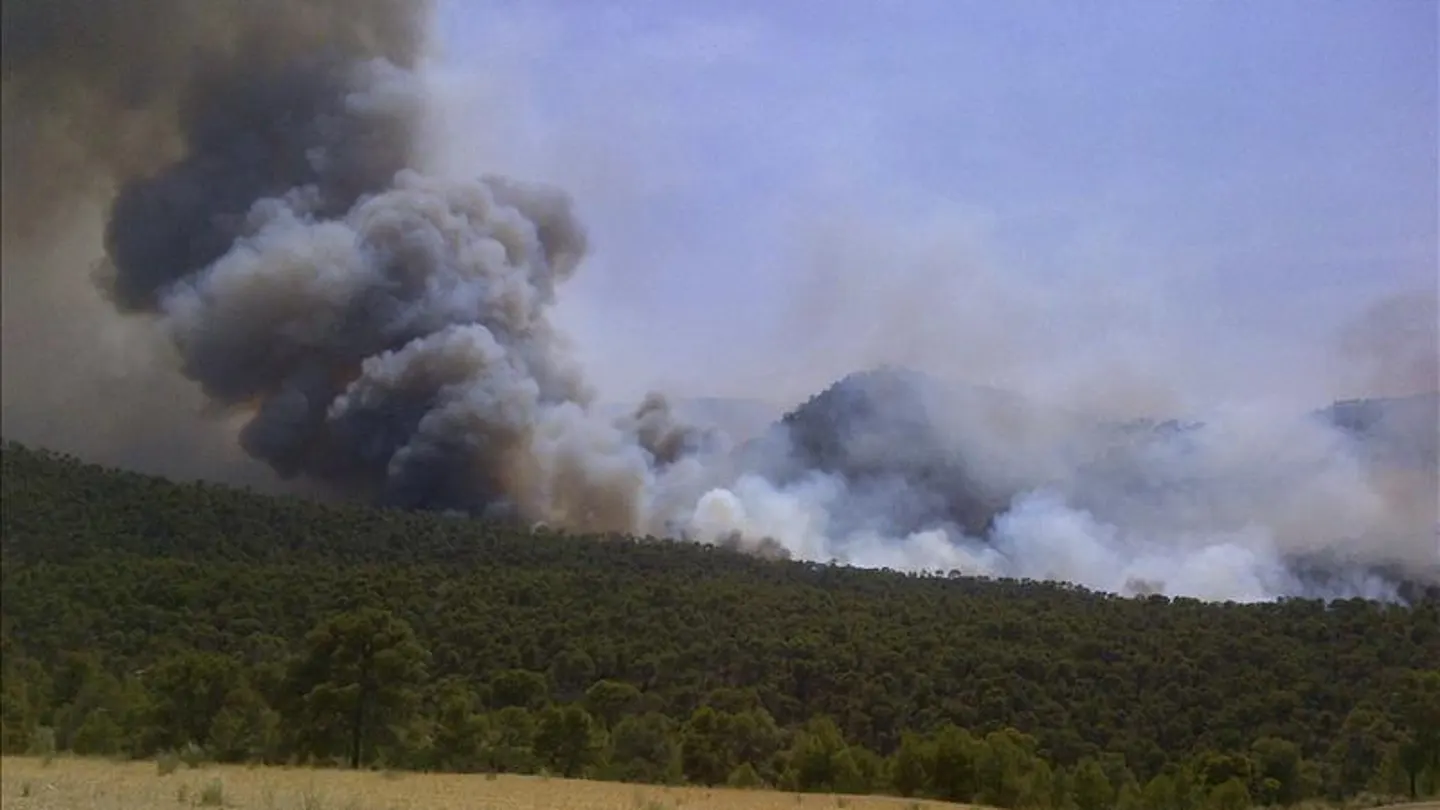 Incendio en Jaén Incendio en Jaén