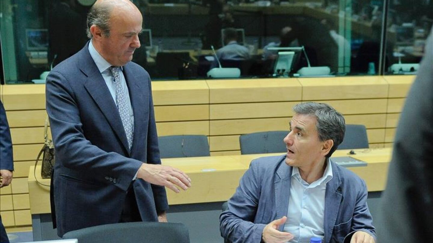  El ministro de Econom&iacute;a y Competitividad de Espa&ntilde;a, Luis de Guindos,