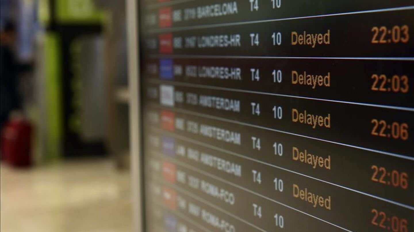 Huelga de controladores a&eacute;reos