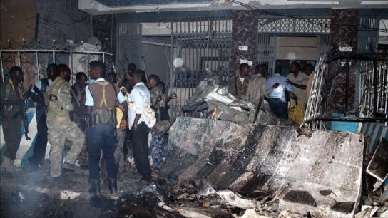 Al menos 7 muertos en un ataque de Al Shabab contra dos hoteles en Mogadiscio