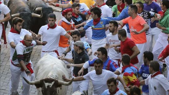 Sexto encierro en Pamplona