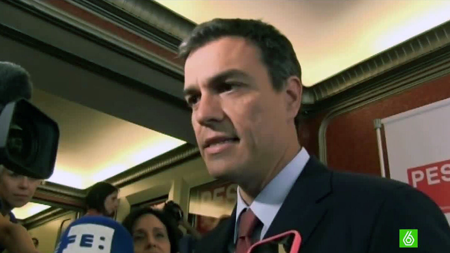 Pedro S&aacute;nchez, l&iacute;der del PSOE.