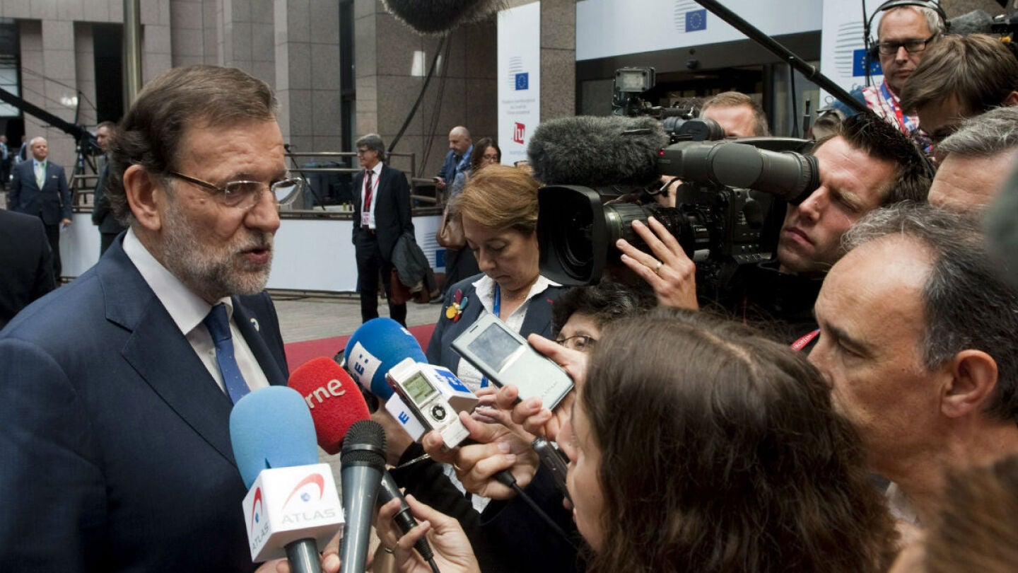 El presidente del Gobierno espa&ntilde;ol, Mariano Rajoy, 