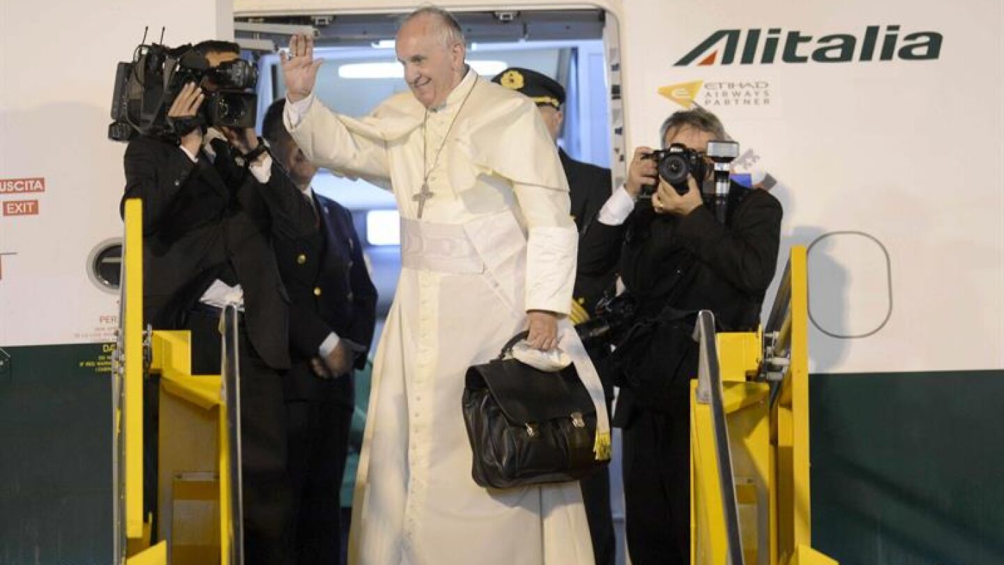 El Papa vuelve de sudam&eacute;rica