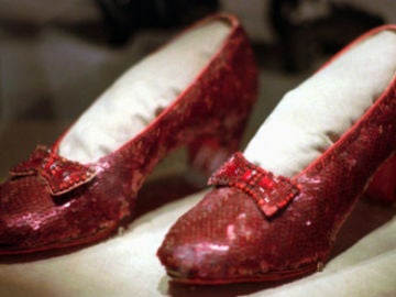Zapatos de Dorothy en 'El Mago de Oz' Zapatos de Dorothy en 'El Mago de Oz'