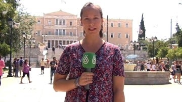 Brenda Martínez en Atenas