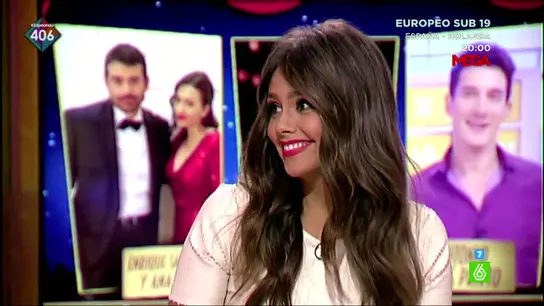 Cristina Pedroche: "Voto a María Gracia porque me hace mucha gracia" Cristina Pedroche: "Voto a María Gracia porque me hace mucha gracia"