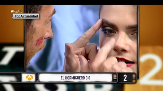 Pablo Motos a Cara Delevingne: "Me gustan tus cejas" Pablo Motos a Cara Delevingne: "Me gustan tus cejas"