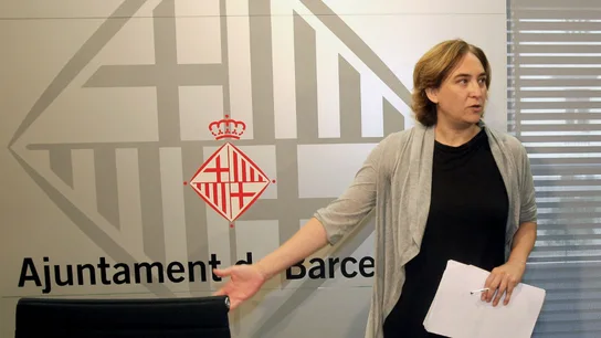 La alcaldesa de Barcelona, Ada Colau. La alcaldesa de Barcelona, Ada Colau.
