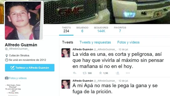 Twitter de Alfredo Guzmán Twitter de Alfredo Guzmán