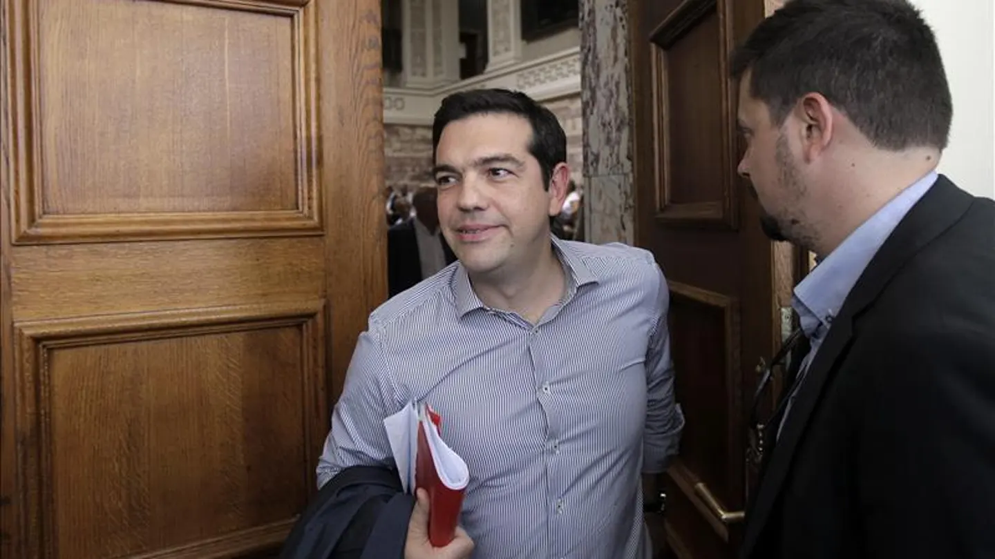 Tsipras: "Europa puede cambiar si en España ganan fuerzas semejantes a Syriza" Tsipras: "Europa puede cambiar si en España ganan fuerzas semejantes a Syriza"