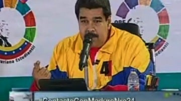Nicolás Maduro habla sobre la ley Mordaza