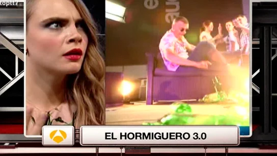 Un efecto mariposa de 'El Hormiguero' con Cara Delevingne es 'El Momentazo' Un efecto mariposa de 'El Hormiguero' con Cara Delevingne es 'El Momentazo'