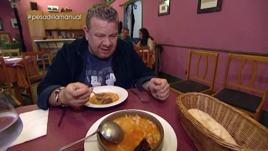 El estómago de Alberto Chicote, a prueba de balas El estómago de Alberto Chicote, a prueba de balas