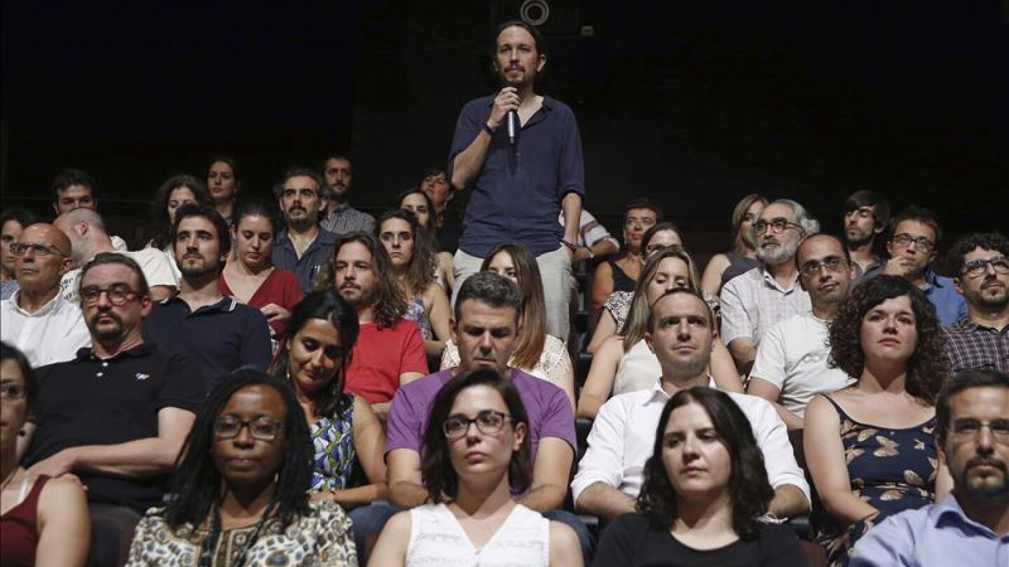 Pablo Iglesias: "Nosotros planteamos las primarias abiertas y estamos orgullosos de aportar eso"