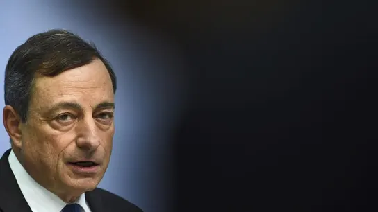 Mardio Draghi comparece ante los medios Mardio Draghi comparece ante los medios