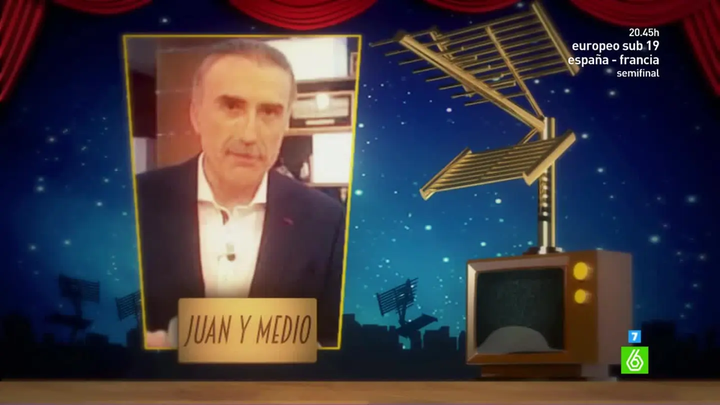 Juan Y Medio se convierte en el cuarto finalista a 'Mejor Presentador Autonómico' Juan Y Medio se convierte en el cuarto finalista a 'Mejor Presentador Autonómico'