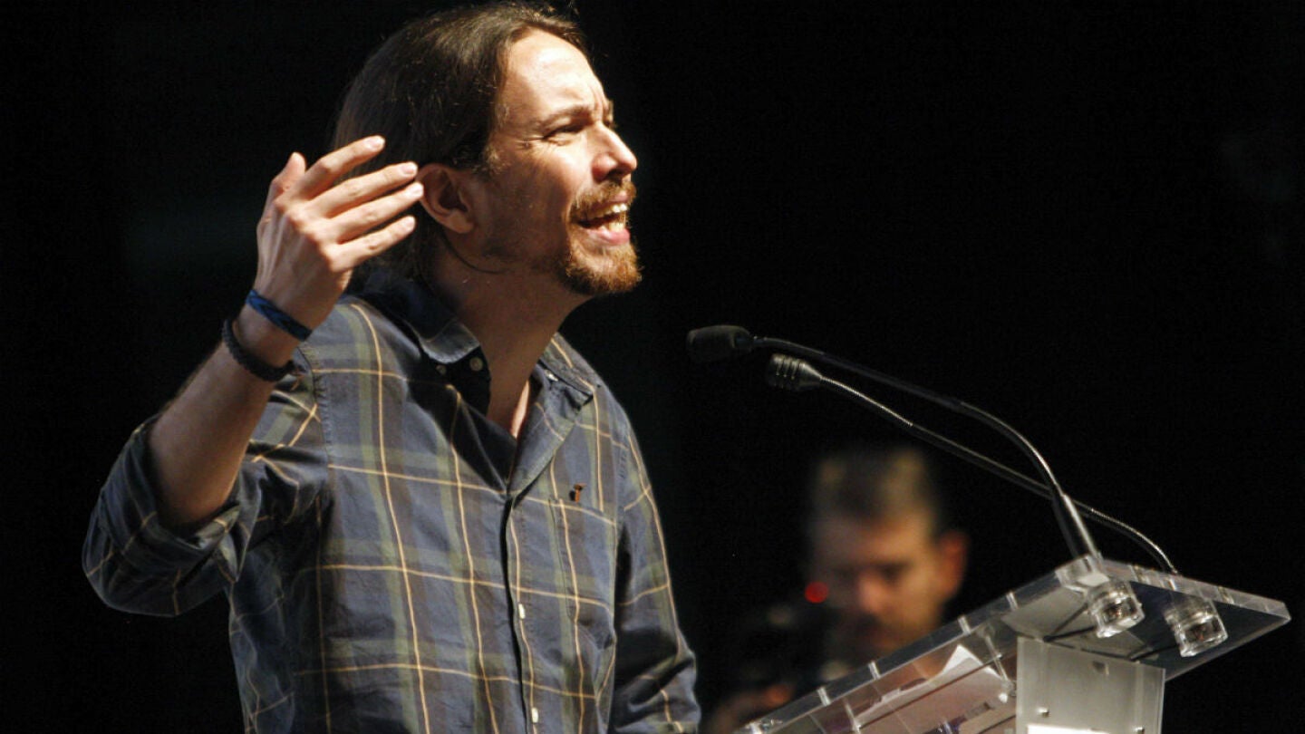 Pablo Iglesias presenta su candidatura a las primarios de Podemos: "Equipo Pablo Iglesias"