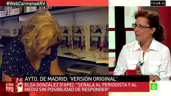 Elsa González, presidenta de la FAPE Elsa González, presidenta de la FAPE