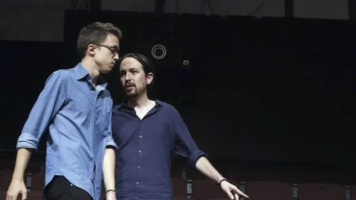 Pablo Iglesias y Errejón