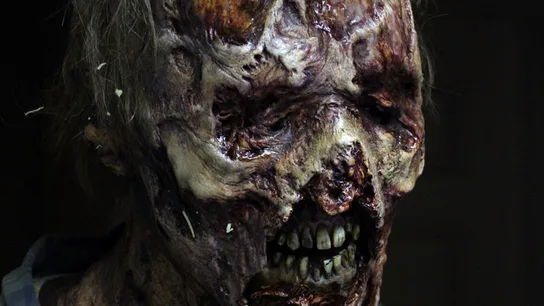 Imagen de archivo de un zombie de 'The Walking Dead' Imagen de archivo de un zombie de 'The Walking Dead'