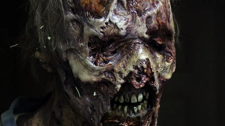 Imagen de archivo de un zombie de 'The Walking Dead'