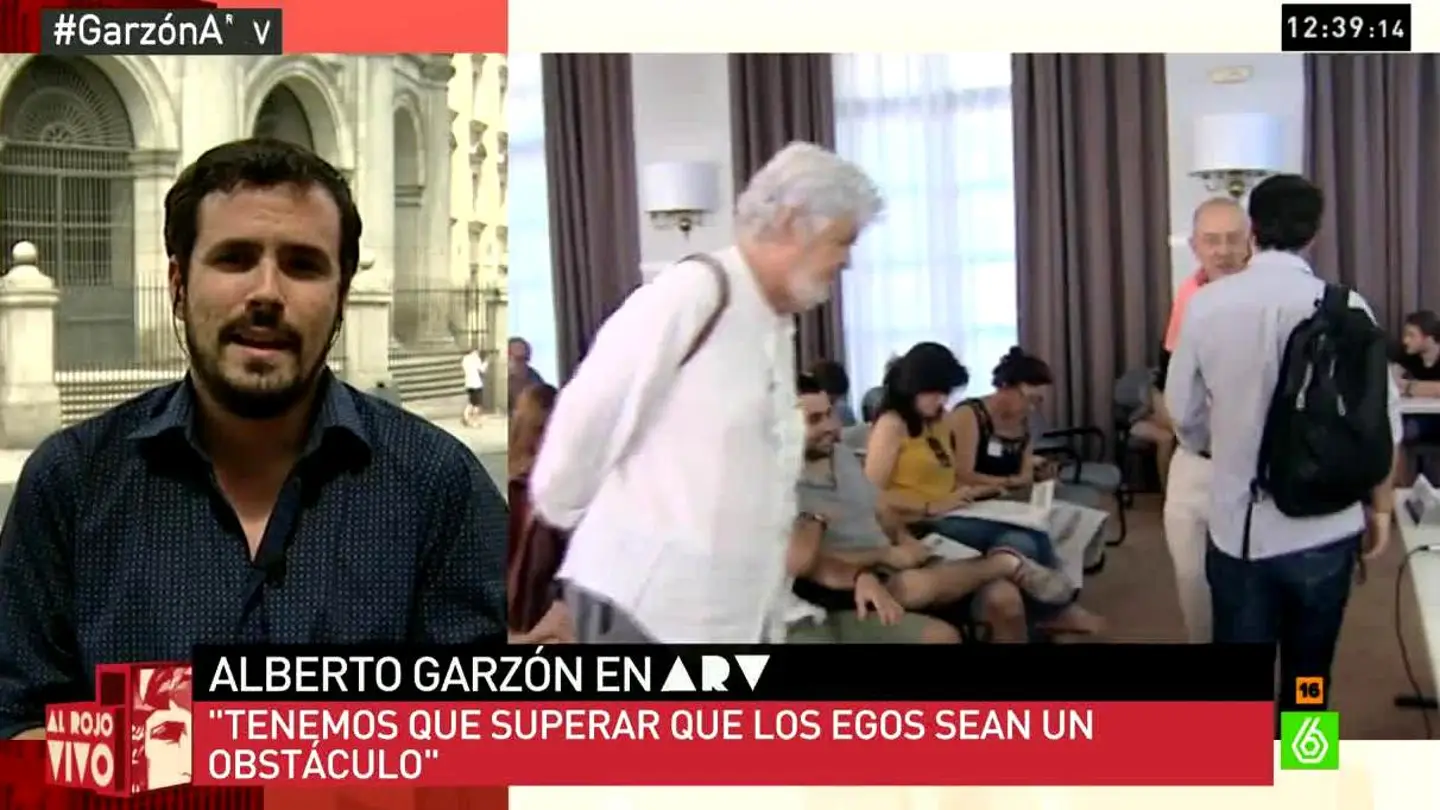 Alberto Garzón en ARV Alberto Garzón en ARV