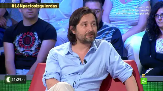 Rafael Mayoral en 'laSexta noche' Rafael Mayoral en 'laSexta noche'