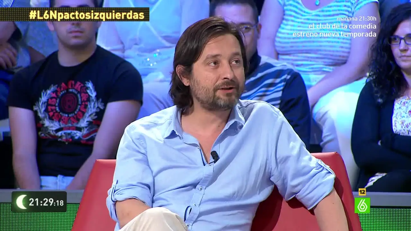 Rafael Mayoral en 'laSexta noche' Rafael Mayoral en 'laSexta noche'