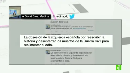 Tuit publicado por David González, portavoz del PP en Gijón Tuit publicado por David González, portavoz del PP en Gijón