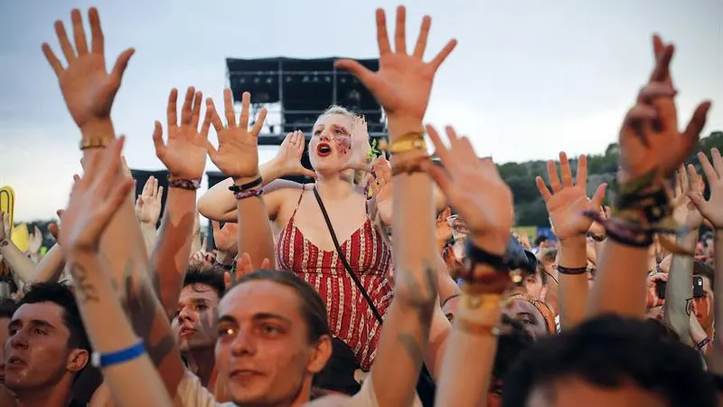 Fibers en el Festival de Benicàssim de Castellón