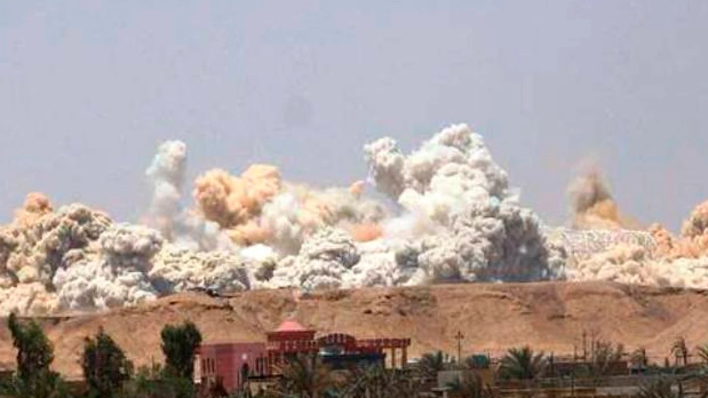 ISIS vuela el estadio olímpico de Ramadi ISIS vuela el estadio olímpico de Ramadi