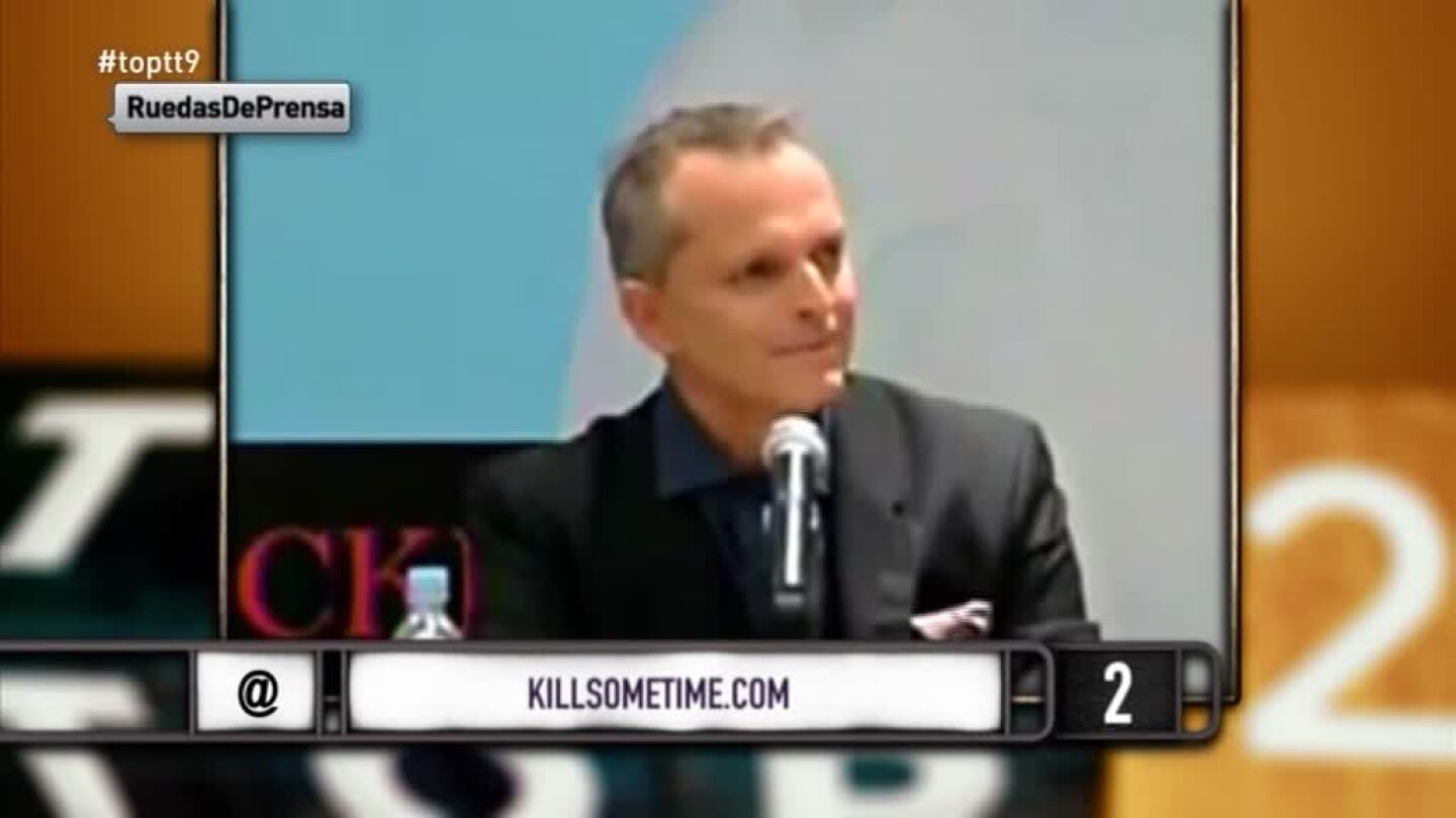 Miguel Bos&eacute;, responde a un periodista: "Es una pregunta tonta entera"